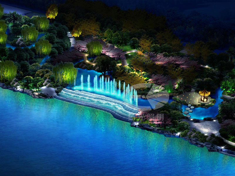 水景景觀照明設(shè)計的兩種方式 水景景觀照明設(shè)計的兩種方式