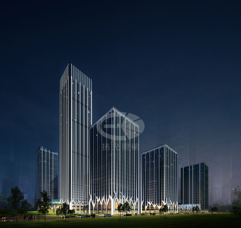 商務(wù)大廈景觀照明 商務(wù)大廈景觀照明