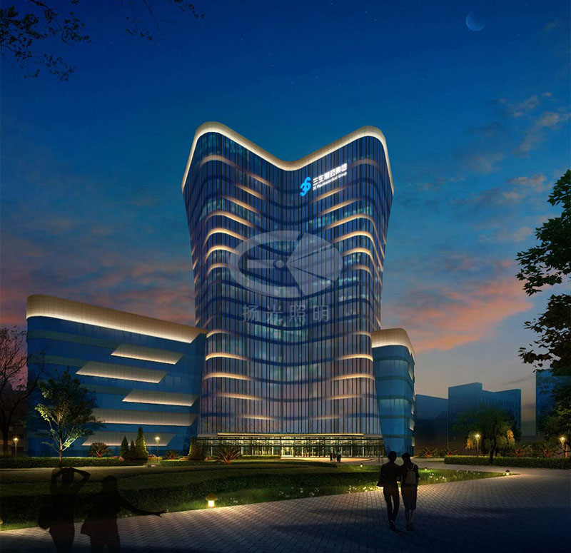 產(chǎn)業(yè)園區(qū)燈光設計效果圖二